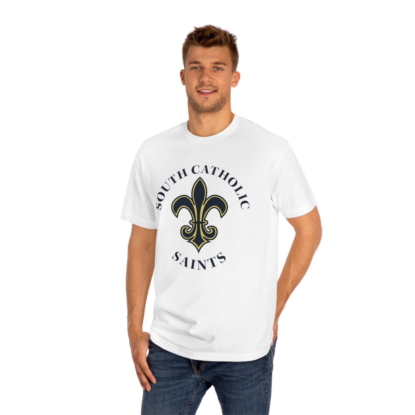 Unisex Classic Tee Crest - Cotton