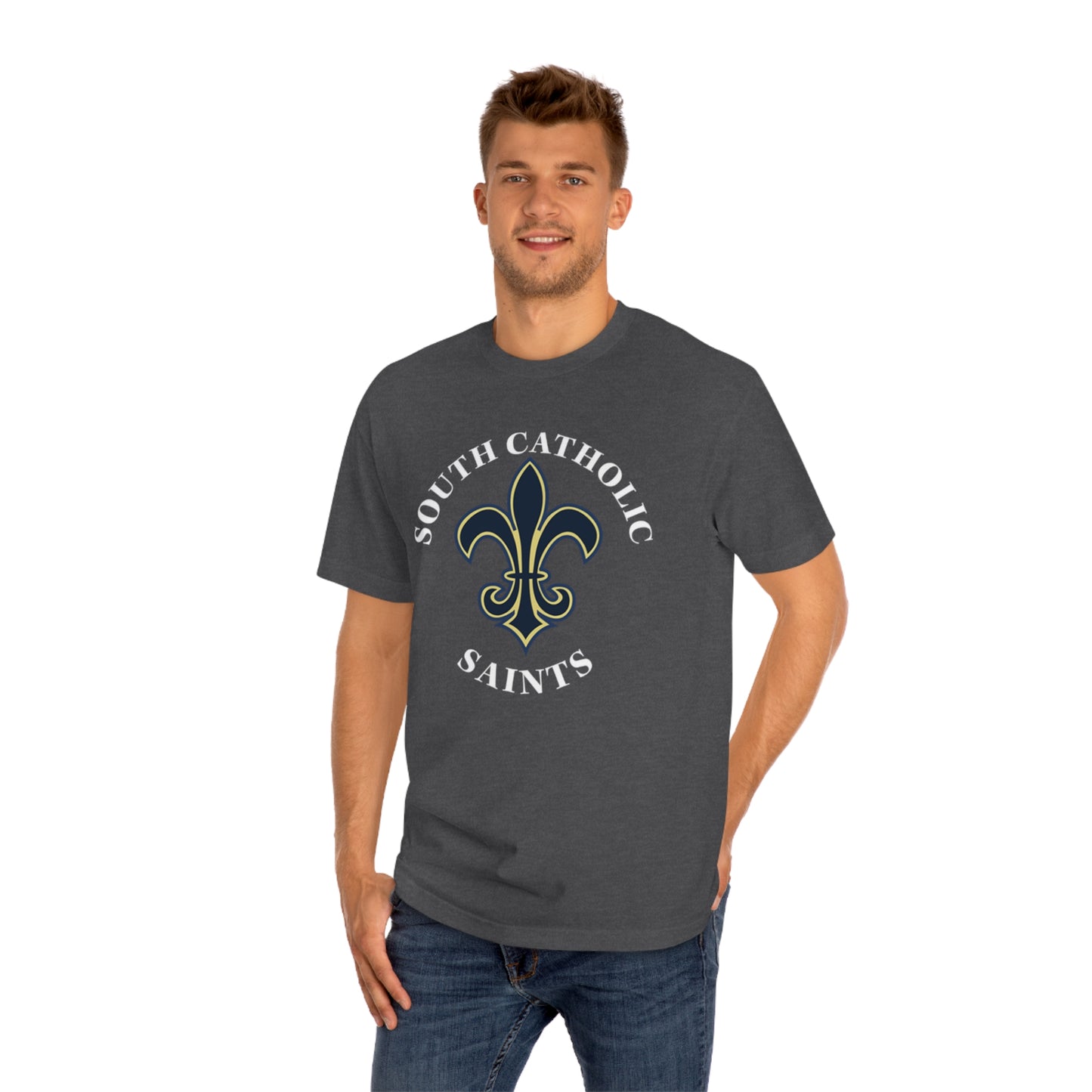 Unisex Classic Tee Crest - Cotton
