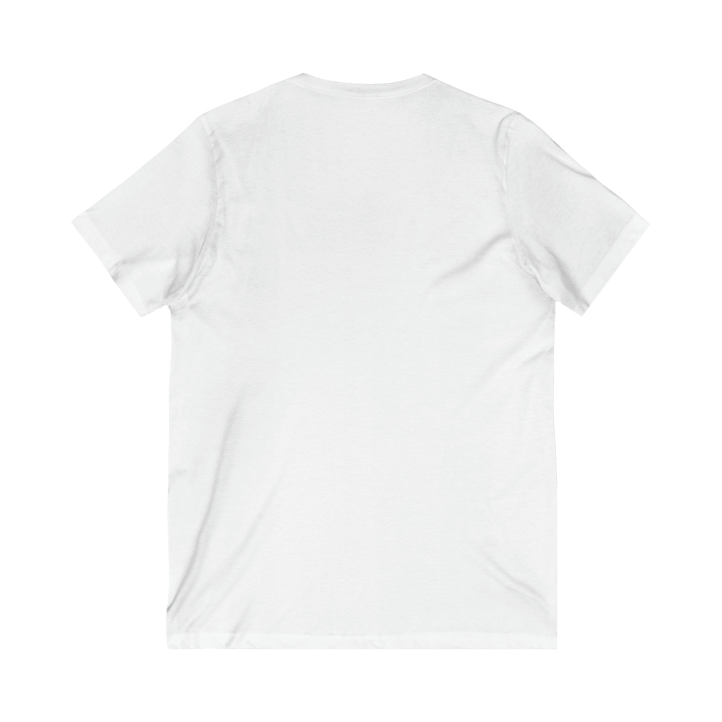 Unisex Short Sleeve V-Neck Tee - Jersey Cotton