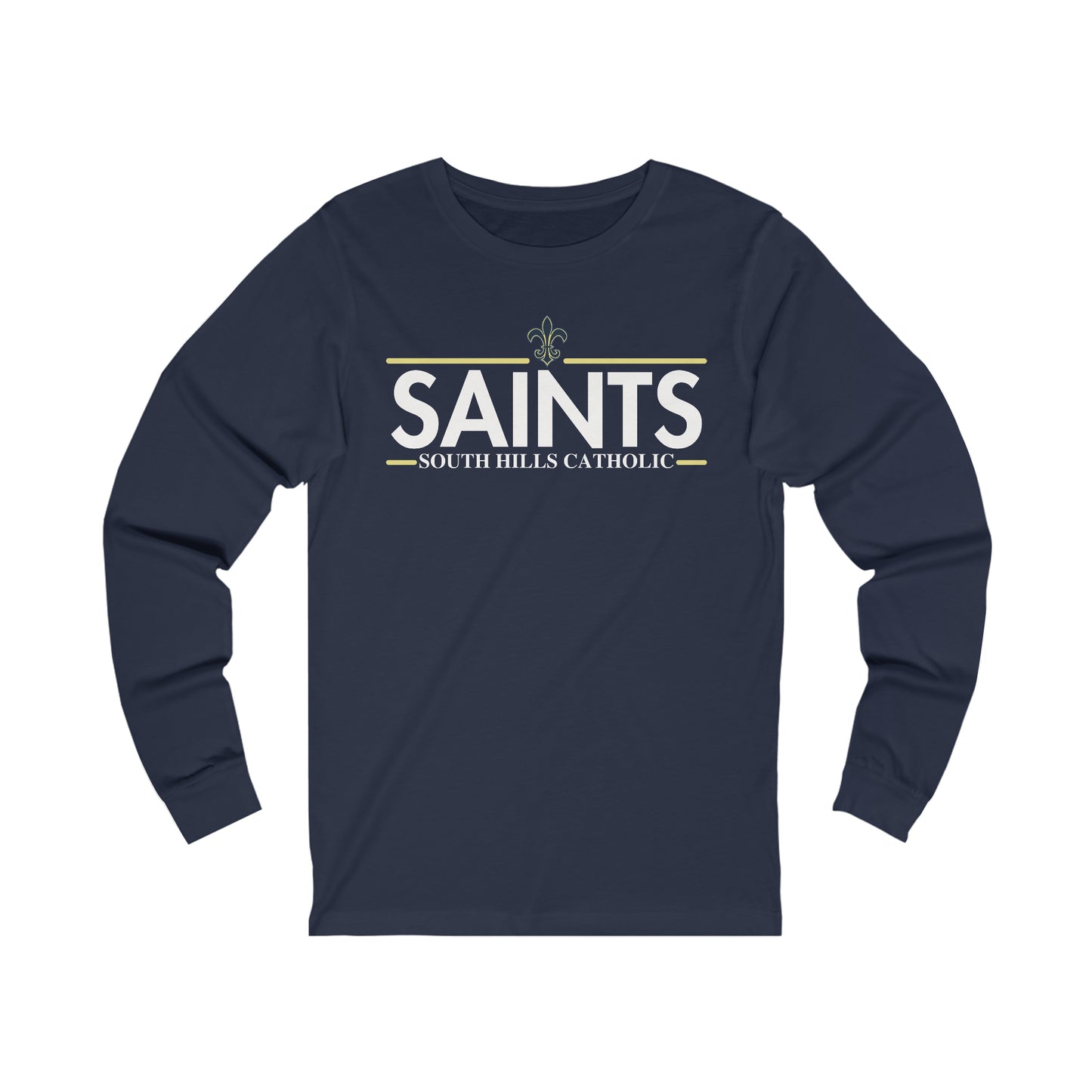 Unisex Jersey Long Sleeve Tee - Crest