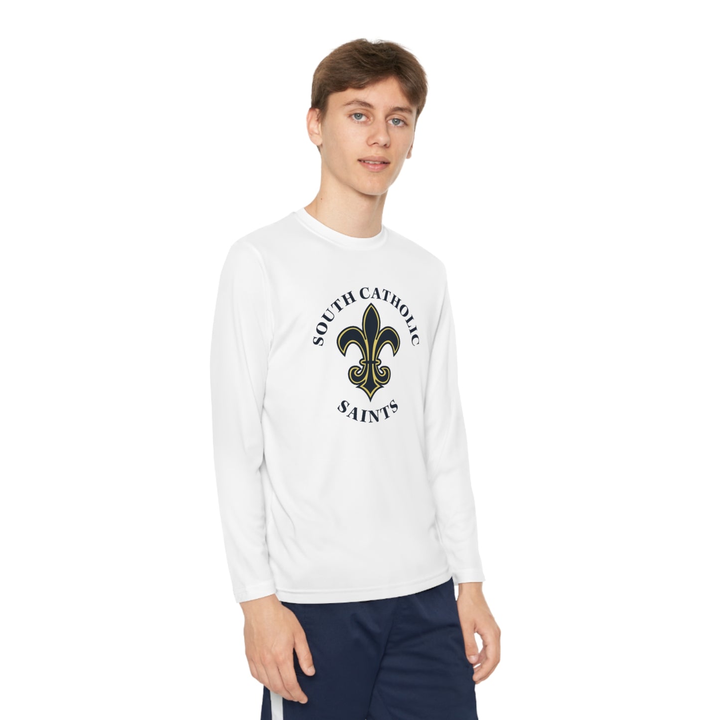 Youth Long Sleeve Tee - Moisture Wicking