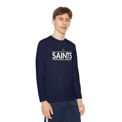 Youth Long Sleeve Tee - Moisture Wicking