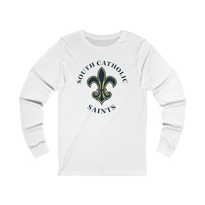 Unisex Jersey Long Sleeve Tee - Crest