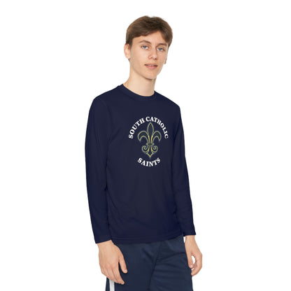 Youth Long Sleeve Tee - Moisture Wicking