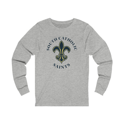 Unisex Jersey Long Sleeve Tee - Crest