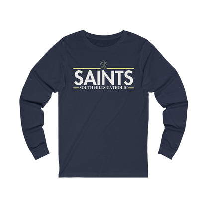 Unisex Jersey Long Sleeve Tee - Crest